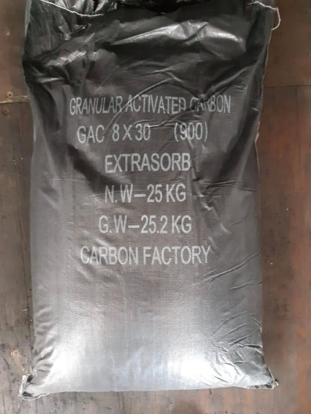 Активированный уголь из скорлупы кокосового ореха Extrasorb GAC 8х30