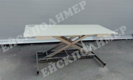 Стол для УЗИ с подъемным механизмом​ (с закрывающимися нишами) Модель №12